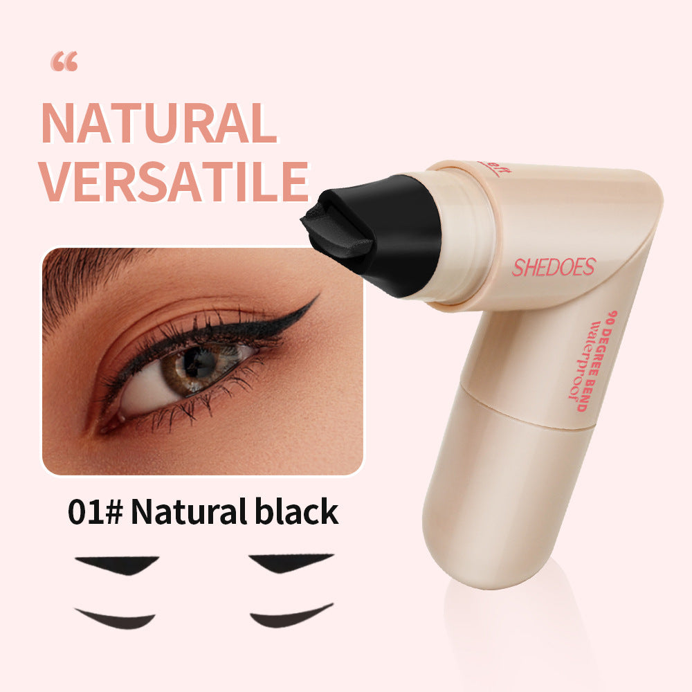 Love Eyeliner Seal Waterproof And Durable Eyeliner Stamp Pen Natural Makeup Application A Beginner's Assistant Two Steps To Create Eyeliner
